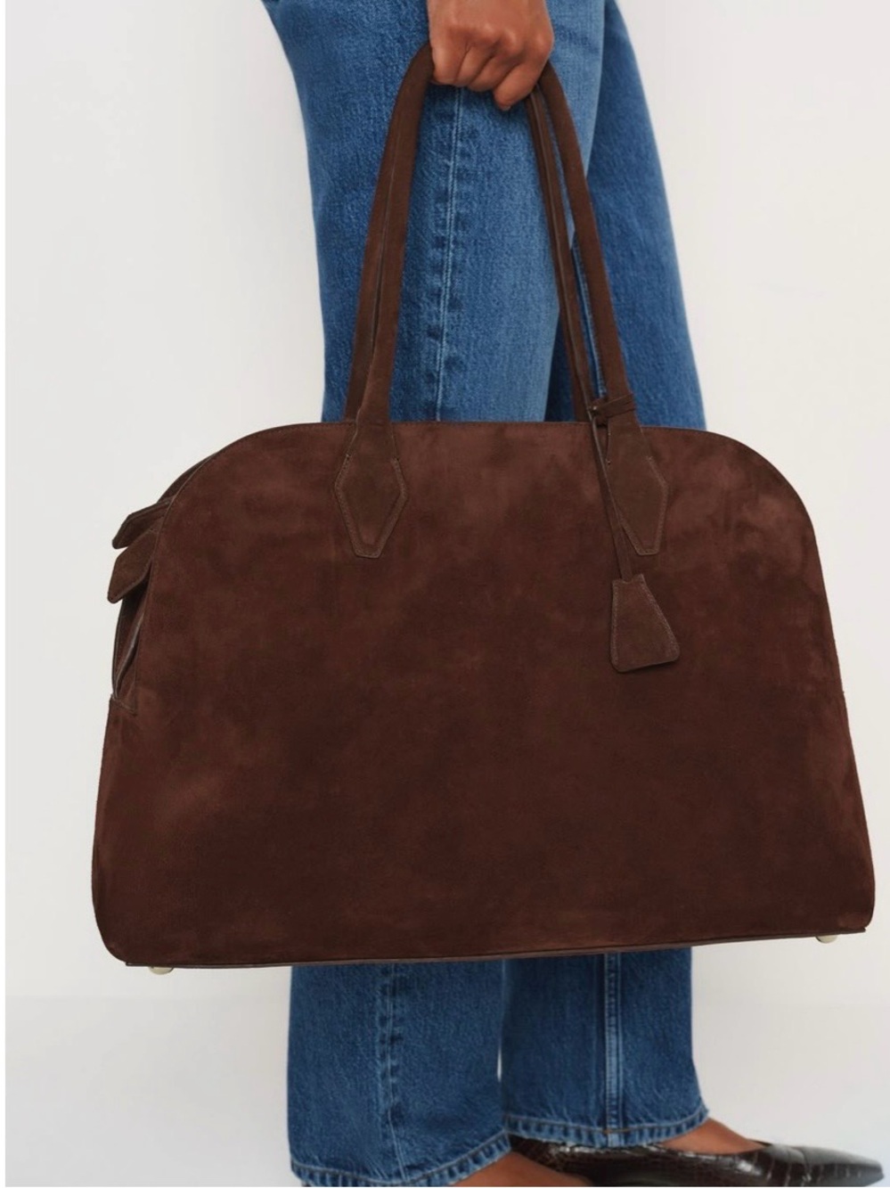 REFORMATION
Seraphina Suede Tote - Espresso Suede - Picture 10 of 10